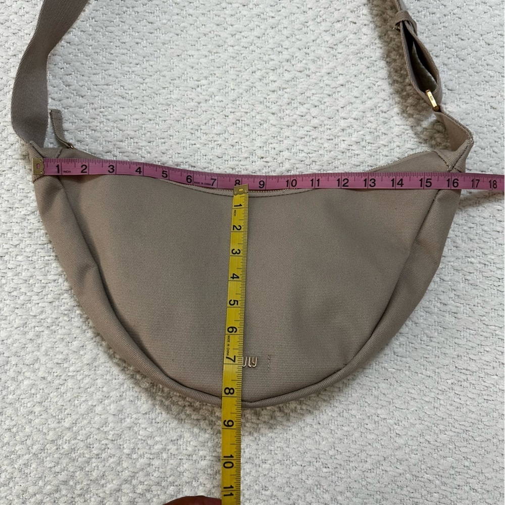 July Everyday Crescent Bag Crossbody Sling Canvas - Picture 3 of 7
